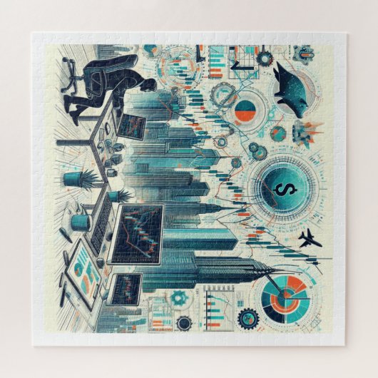 Jigsaw-Puzzle Puzzle (Horizontal)