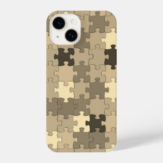 Jigsaw-Puzzle, Rätsel, Natur iPhone 14 Hülle