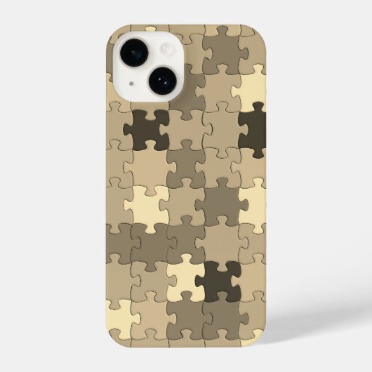 Jigsaw-Puzzle, Rätsel, Natur iPhone Hülle (Rückseite)