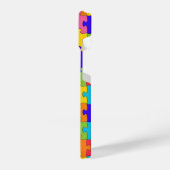 Jigsaw-Puzzle, Rätsel, Natur iPhone Hülle (Linke Seite)