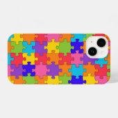 Jigsaw-Puzzle, Rätsel, Natur iPhone Hülle (Rückseite (Horizontal))