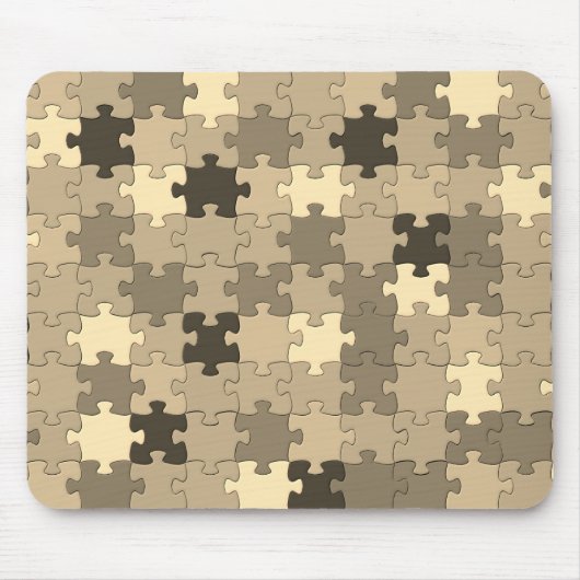 Jigsaw-Puzzle, Rätsel, Natur Mousepad (Vorne)