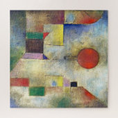 JIGSAW PUZZLE - "Red Balloon" - Paul Klee Art Imag (Horizontal)
