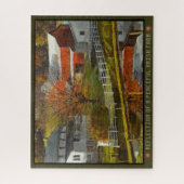 Jigsaw Puzzle Reflection Of A Peaceful Amish Farm (Vertikal)