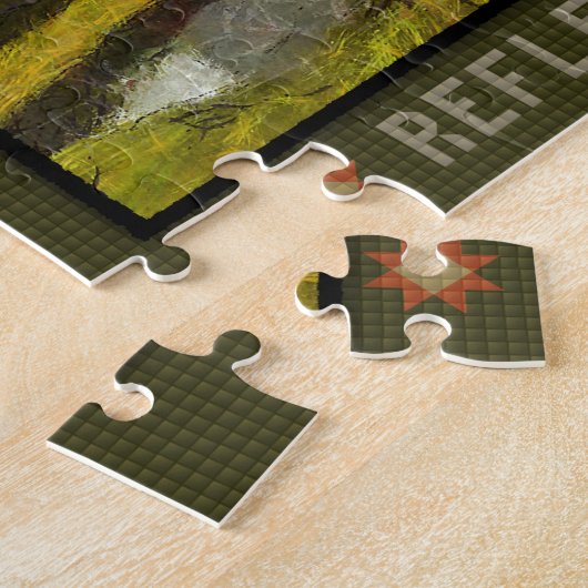 Jigsaw Puzzle Reflection Of A Peaceful Amish Farm (Seite)