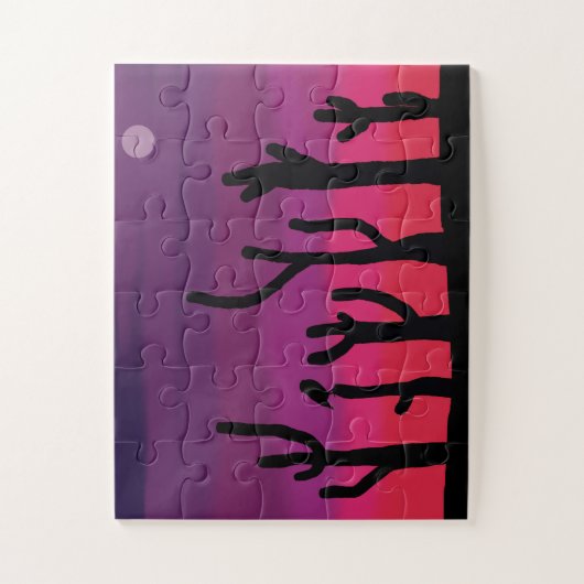 Jigsaw Puzzle Saguaro Sunset Cactus/Owl (Vertikal)