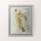 Jigsaw Puzzle Sea Turtle #1 (Vertikal)