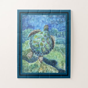 Jigsaw Puzzle Sea Turtle #2