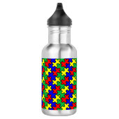 Jigsaw Puzzle Seamless Pattern-22675 Edelstahlflasche (Rechts)