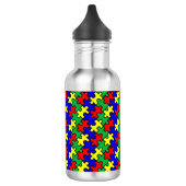 Jigsaw Puzzle Seamless Pattern-22675 Edelstahlflasche (Links)