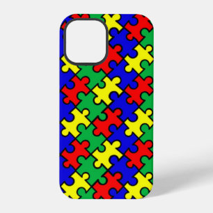 Jigsaw Puzzle Seamless Pattern-22675 iPhone 12 Pro Hülle