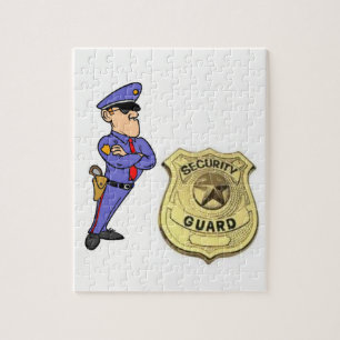 Jigsaw Puzzle Security Guard