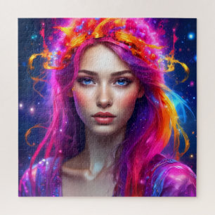 Jigsaw Puzzle Set von A Girls Portrait