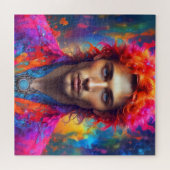 Jigsaw Puzzle Set von A Man Portrait (Horizontal)