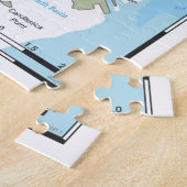 Jigsaw Puzzle SF Topo und Bathymetry Puzzle (Seite)