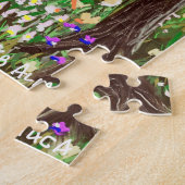 Jigsaw Puzzle Spring 2020 Blüten und Beagle (Seite)
