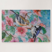 Jigsaw Puzzle Spring Birds (Horizontal)