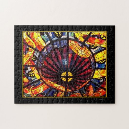 Jigsaw Puzzle 'Stached Glass' (Horizontal)
