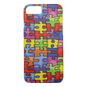 Jigsaw Puzzle Stoff Case-Mate iPhone Hülle (Rückseite)