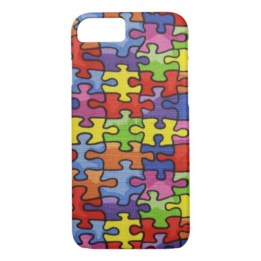 Jigsaw Puzzle Stoff Case-Mate iPhone Hülle (Rückseite)