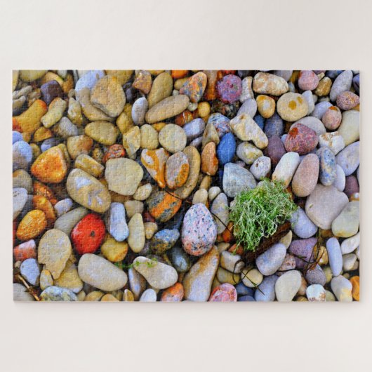 Jigsaw Puzzle Stones. Great Lakes Shoreline (Horizontal)