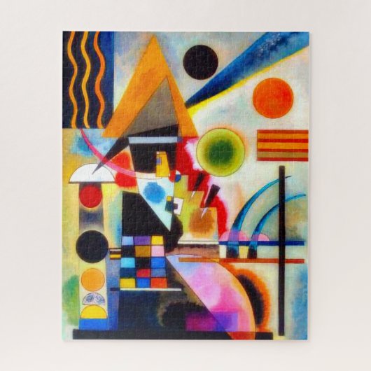 JIGSAW PUZZLE - "Swinging" - Wassily Kandinsky (Vertikal)