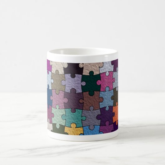 Jigsaw Puzzle Tasse (Mittel)