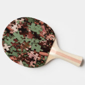 Jigsaw Puzzle Tischtennis Schläger (Seitenansicht)