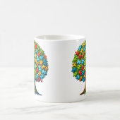 Jigsaw Puzzle Tree Kaffeetasse (Mittel)