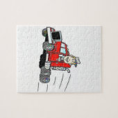 Jigsaw Puzzle Truck Driver (Horizontal)