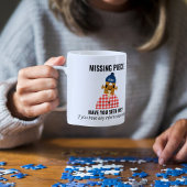Jigsaw Puzzle vermisste Person Spaß und Spiele Kaffeetasse