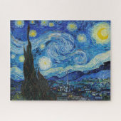 JIGSAW PUZZLE : Vincent Van Gogh : STARRY NIGHT (Horizontal)