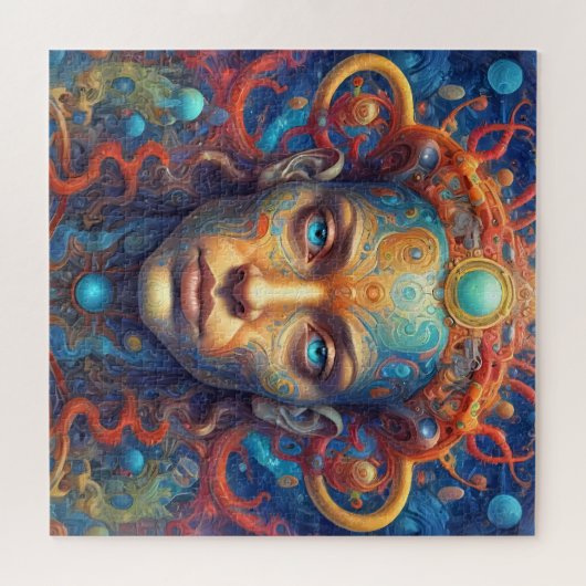 Jigsaw Puzzle von Fantasy-Porträt eines Mädchens (Horizontal)