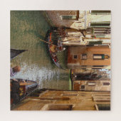 Jigsaw Puzzle von Venice Gondolas "20 x 20" (Horizontal)