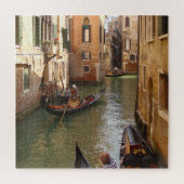 Jigsaw Puzzle von Venice Gondolas "20 x 20" (Vertikal)
