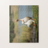 Jigsaw Puzzle von zwei Gänsen (Vertikal)