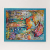 JIGSAW PUZZLE - Whimsical Mushrooms (Horizontal)