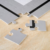 Jigsaw Puzzle White Dog (Seite)