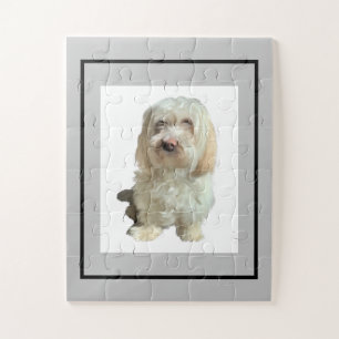 Jigsaw Puzzle White Dog