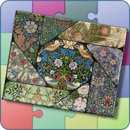 JIGSAW PUZZLE - William Morris Nine Image Collage