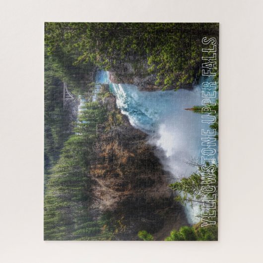 Jigsaw Puzzle Yellowstone Upper Falls (Vertikal)
