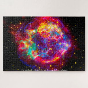 Jigsaw-Puzzles der Cassiopeia-Konstellation. Jigsa Puzzle