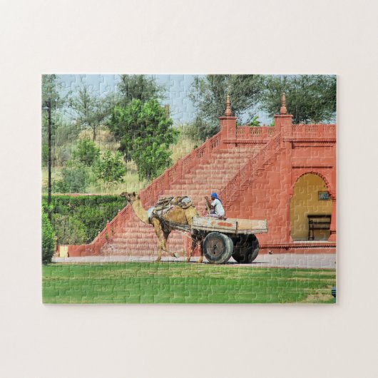 Jigsaw Rajastan Jaisalmer Dromedary Puzzle (Horizontal)