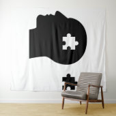 Jigsaw Tapestry Wandteppich (Beispiel (Horizontal))