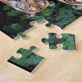 Jigsaw Tigers Cat Hochzeit Puzzle (Seite)