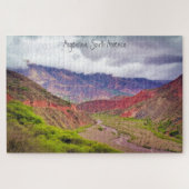 Jigsaw Travel Colorful Argentinien Landschaftliche Puzzle (Horizontal)