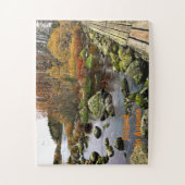 Jigsaw Travel, Finnland im Herbst, Trailside Puzzle (Vertikal)