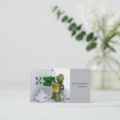 Jigsaw-Visitenkarte Visitenkarte (Stehend Vorderseite)