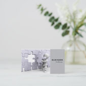 Jigsaw-Visitenkarte Visitenkarte (Stehend Vorderseite)