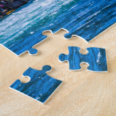 Jigsaw vom Rhein fällt WasserfallS Schweiz. Puzzle (Seite)